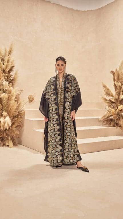 Black Royal Kaftan