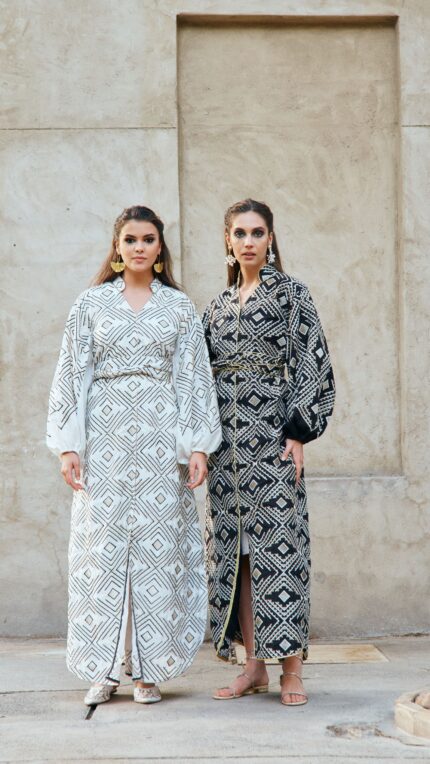 Tribal Embroidery Kaftan