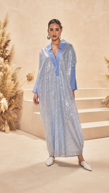 Sea Blue Kaftan
